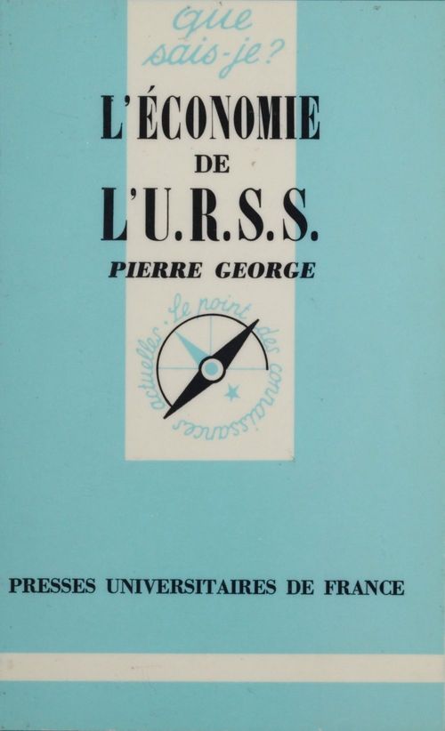 ebook cover of L'Économie de l'U.R.S.S., by Pierre George