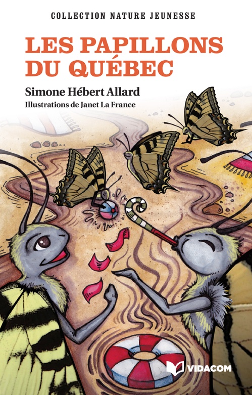 ebook cover of Les papillons du Québec, by Simone Hebert-Allard