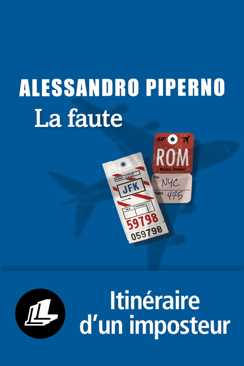 ebook cover of La Faute, by Alessandro Piperno
