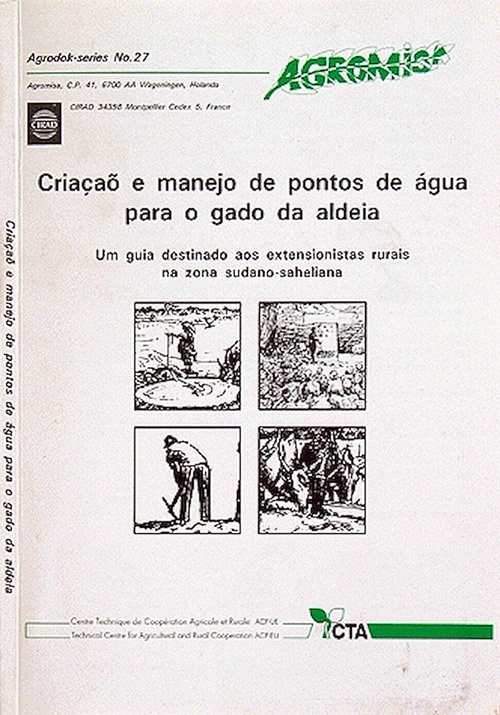 Couverture ebook de Criaçao e maneio de pontos de água para o gado da aldeia, de Arnaud Teyssier