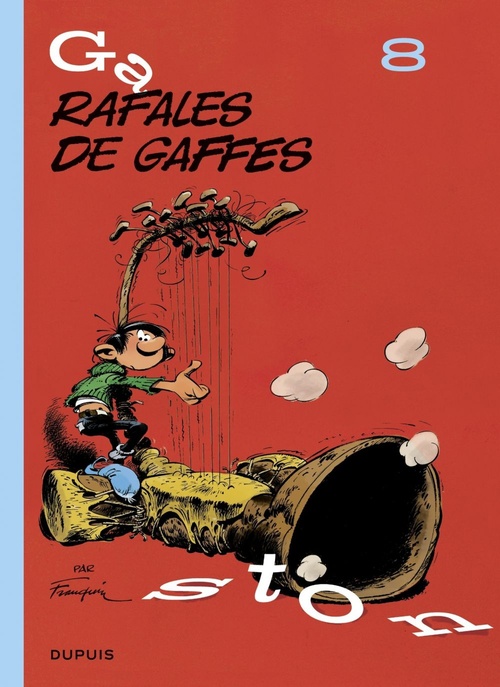 ebook cover of Gaston - Tome 8 - Rafales de gaffes, by André Franquin