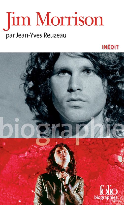 Couverture ebook de Jim Morrison, de Jean-Yves Reuzeau