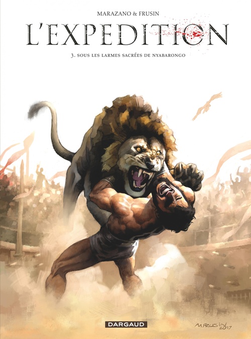 Couverture ebook de L'Expédition - Tome 3 - Sous les larmes sacrées de Nyabarongo, de Richard Marazano, Marcelo Frusin