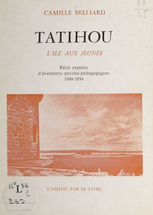 Couverture ebook de Tatihou, l'île aux jeunes, de Camille Belliard