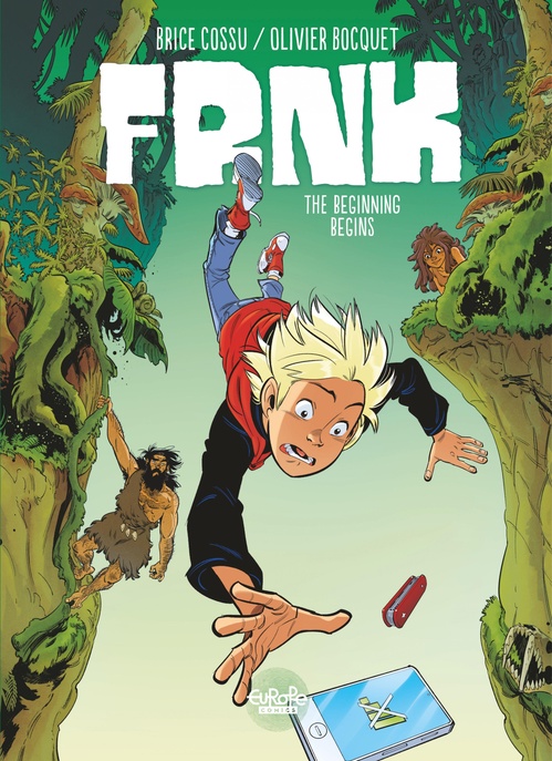 ebook cover of FRNK - Volume 1 - The Beginning begins, by Olivier Bocquet