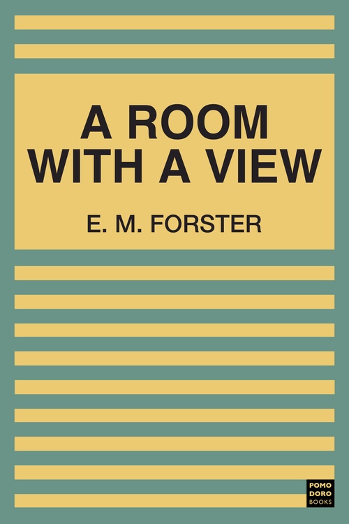 ebook cover of A Room with a View, by E. M. Forster
