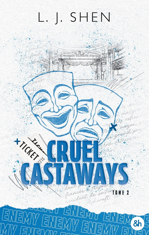 ebook cover of Cruel Castaways - # 2 : Enemy, by L.J. Shen