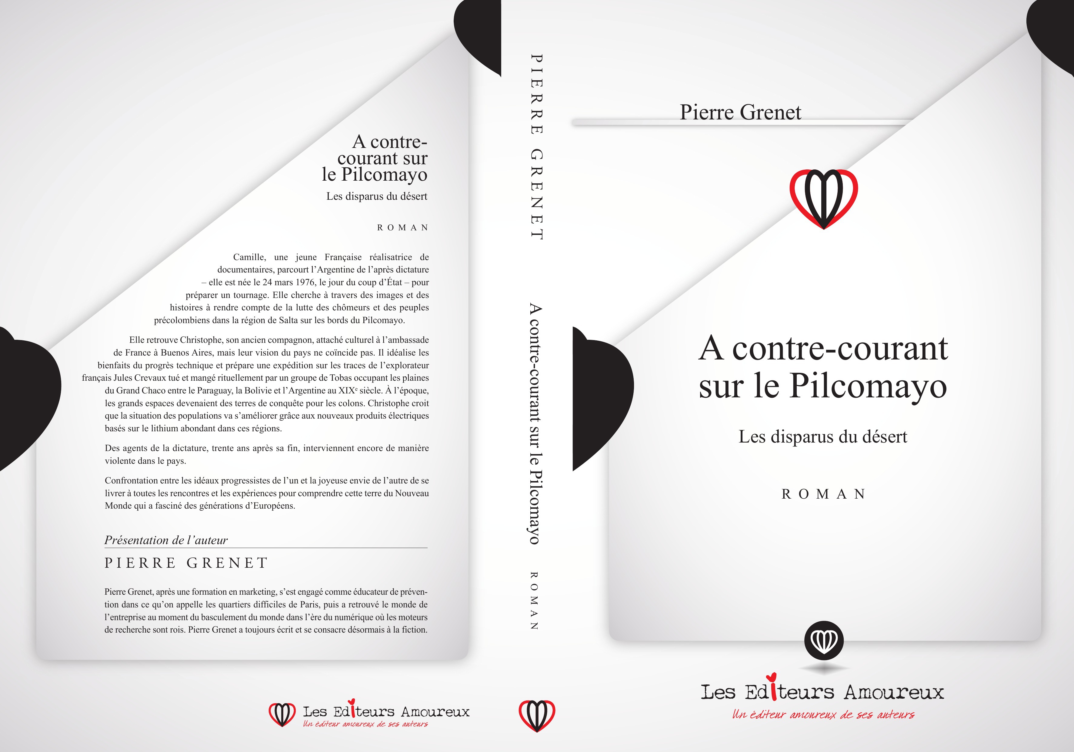 Couverture ebook de A contre-courant sur le Pilcomayo, de Pierre Grenet