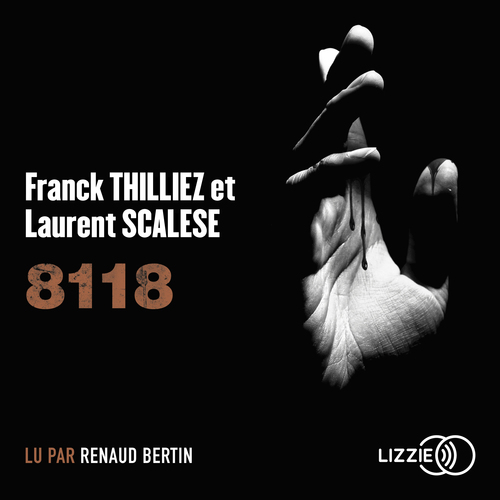 Couverture audiobook de 8118, de Franck Thilliez, Laurent Scalese
