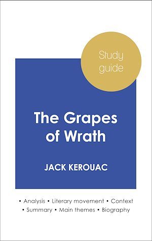 Couverture ebook de Study guide The Grapes of Wrath (in-depth literary analysis and complete summary), de John Steinbeck