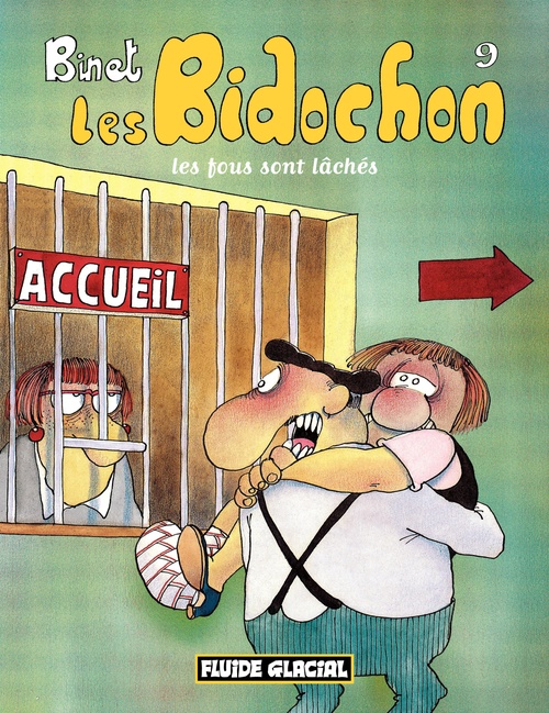 ebook cover of Les Bidochon (Tome 9) - Les fous sont lâchés, by Christian Binet