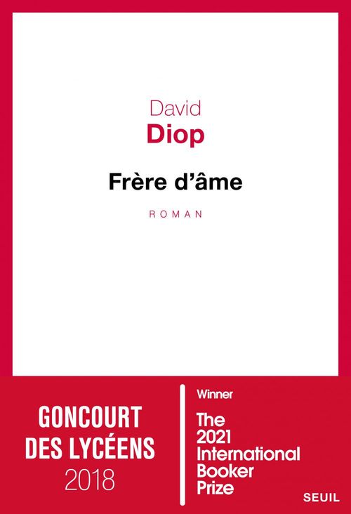 Couverture ebook de Frère d'âme - International Booker Prize 2021, de David Diop
