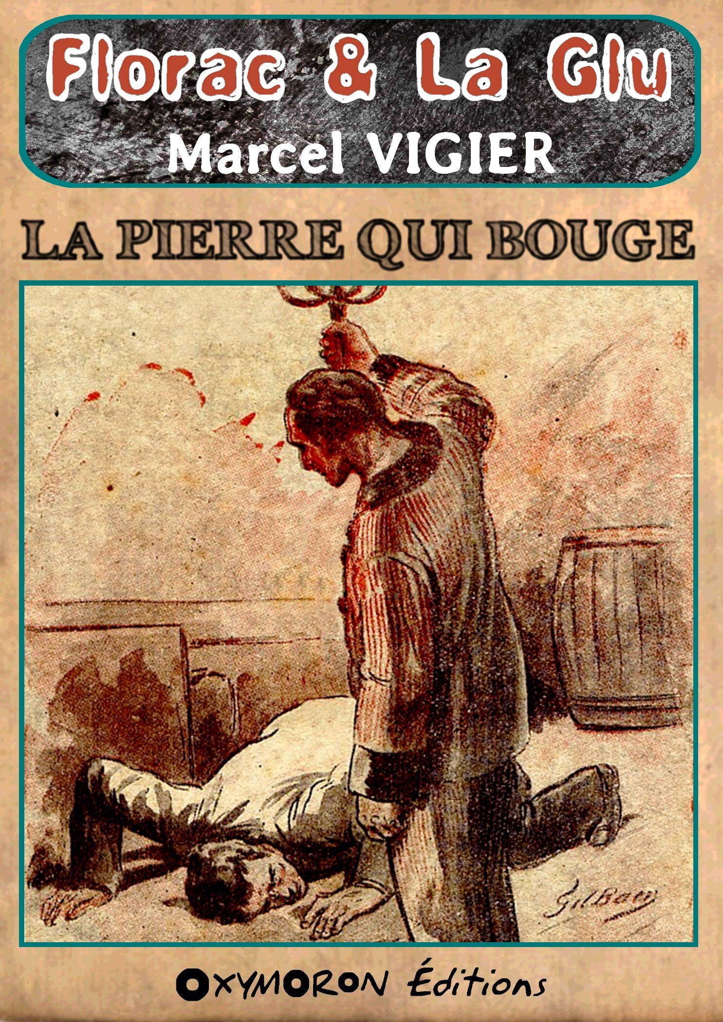 Couverture ebook de La pierre qui bouge, de Marcel Vigier
