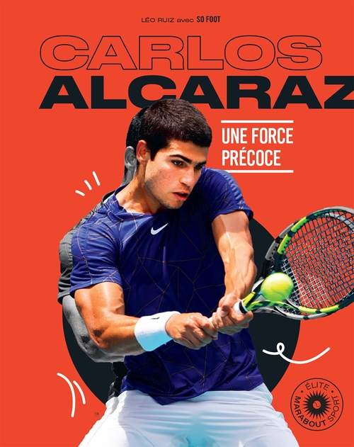Couverture ebook de Carlos Alcaraz, de Yves Czerckuk
