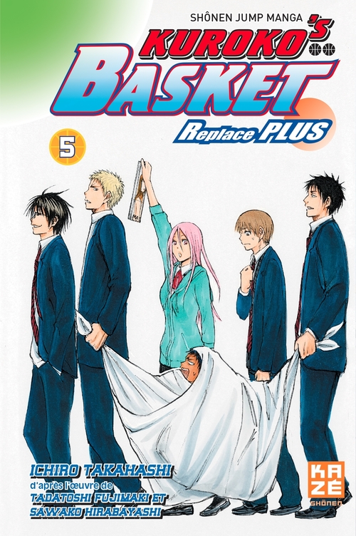 ebook cover of Kuroko's Basket replace plus T05, by Tadatoshi Fujimaki, Ichirô Takahashi