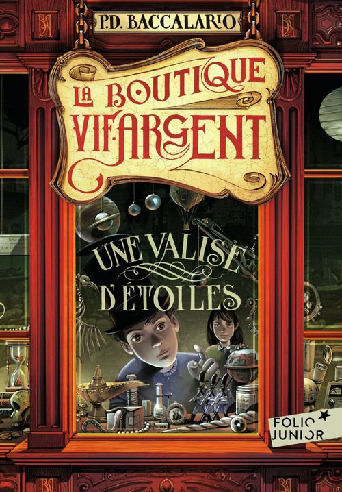 ebook cover of La Boutique Vif-Argent (Tome 1) - Une valise d'étoiles, by Pierdomenico Baccalario