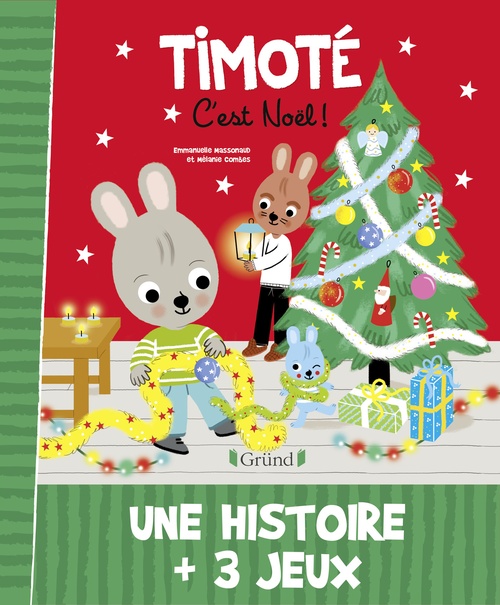 ebook cover of Timoté - C'est Noël !, by Emmanuelle Massonaud, Mélanie Combes