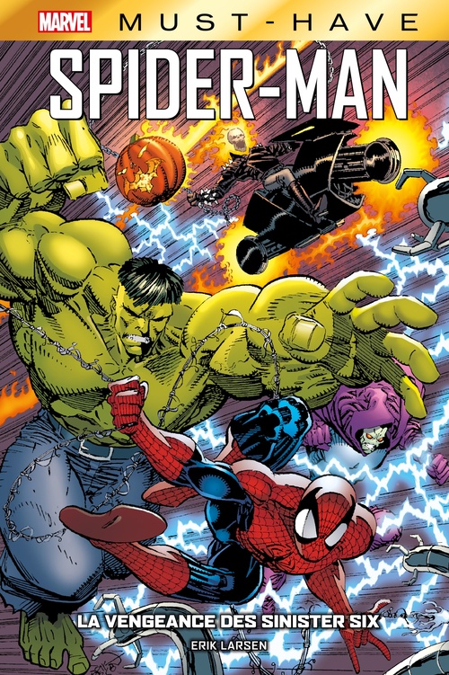 Couverture ebook de Best of Marvel (Must-Have): Spider-Man - La vengeance des Sinister Six, de Erik Larsen
