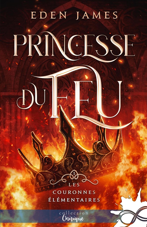 ebook cover of Princesse du feu, by Eden James