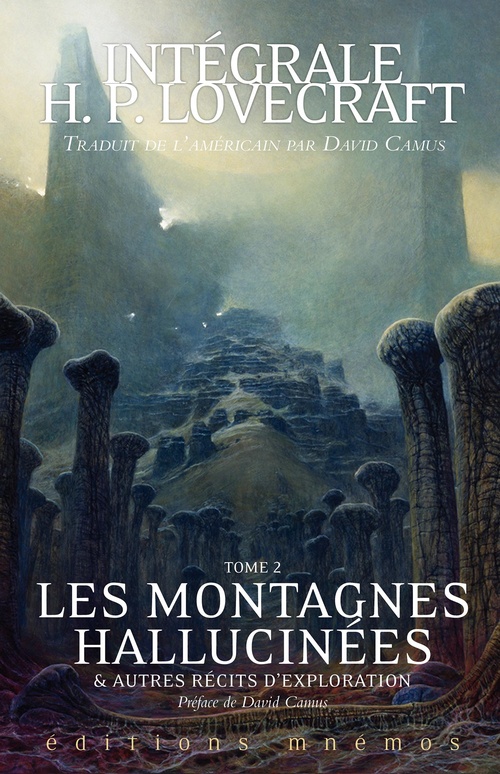 ebook cover of Les Montagnes hallucinées, by H.P. Lovecraft
