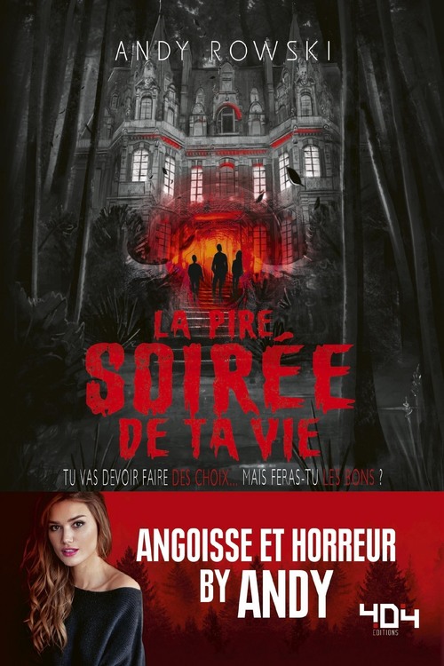 Couverture ebook de La pire soirée de ta vie, de Andy Rowski