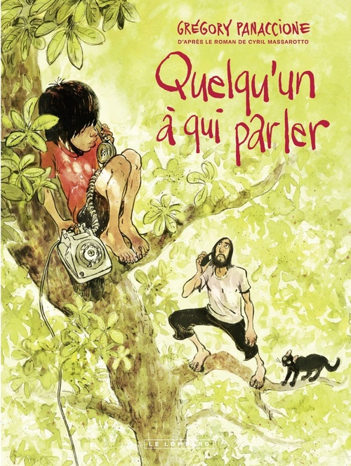 Couverture ebook de Quelqu'un à qui parler, de Grégory Panaccione