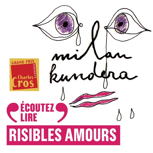 Couverture audiobook de Risibles amours, de Milan Kundera