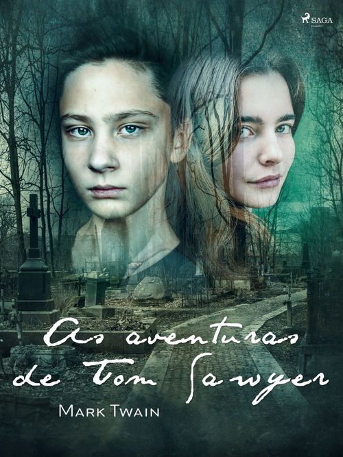 Couverture ebook de As aventuras de Tom Sawyer, de Mark Twain