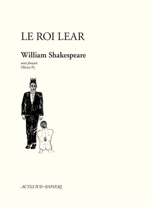 Couverture ebook de Le Roi Lear, de Olivier Py, William Shakespeare