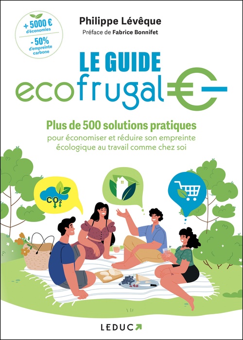 Couverture ebook de Le guide écofrugal, de Philippe Lévêque