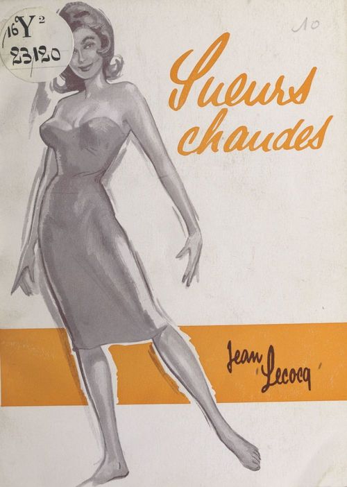 Couverture ebook de Sueurs chaudes, de Jean Lecocq