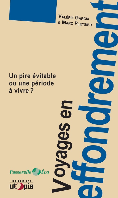 Couverture ebook de Voyages en effondrement, de Valérie Garcia, Marc Pleysier