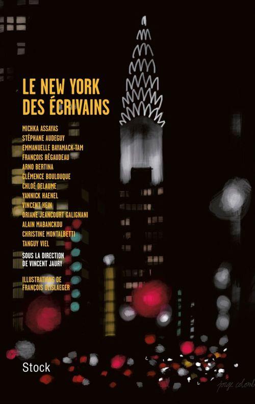 Couverture ebook de Le New York des écrivains, de Vincent Jaury