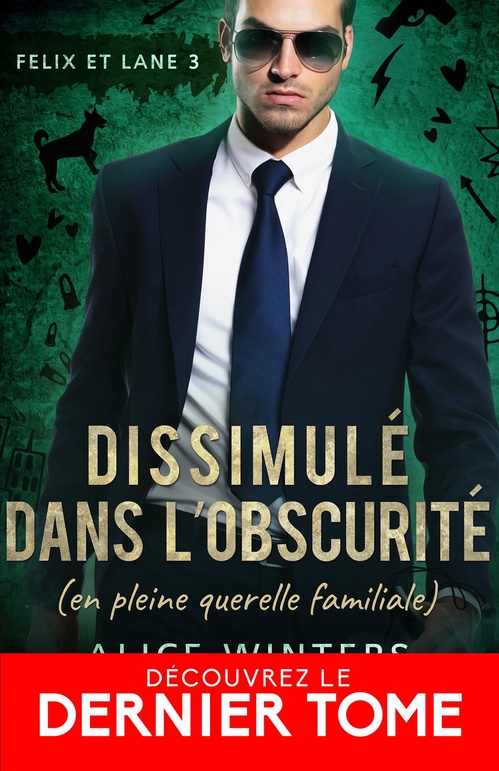 ebook cover of Dissimulé dans l´obscurité (en pleine querelle familiale), by Alice Winters