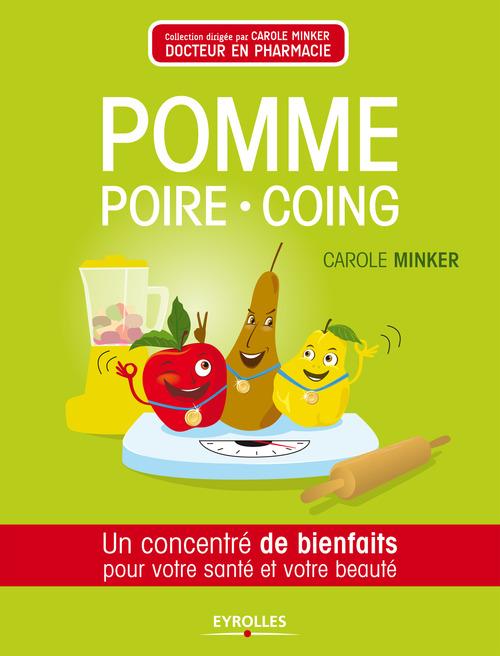 Couverture ebook de Pomme, poire, coing, de Carole Minker