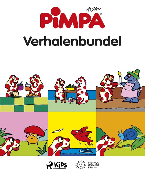 Couverture ebook de Pimpa - Verhalenbundel, de Altan