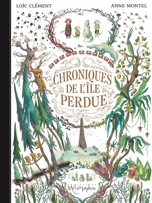 Couverture ebook de Chroniques de l'île perdue, de Loïc Clément