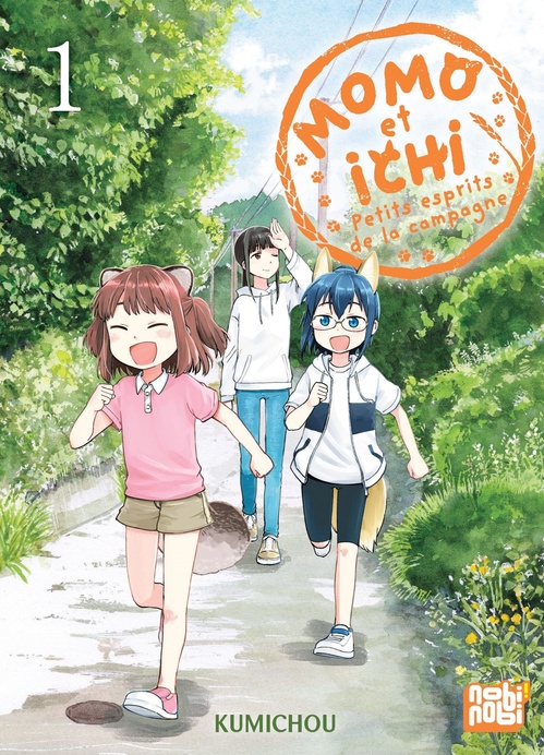 Couverture ebook de Momo et Ichi : Petits esprits de la campagne T01, de Kumicho