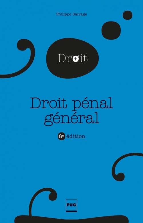 ebook cover of Droit pénal général - 8e édition, by Philippe Salvalge