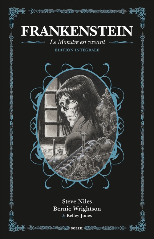 ebook cover of Frankenstein le monstre est vivant, by Steve Niles