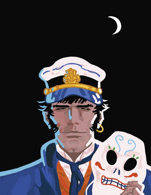 Couverture ebook de Corto Maltese Edition luxe (Tome 17) - La Ligne de vie, de Juan Diaz canales, Hugo Pratt, Ruben Pellejero, Helene Dauniol-Remaud