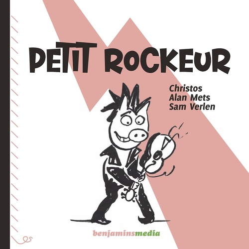 audiobook cover of Petit Rockeur, by Christos