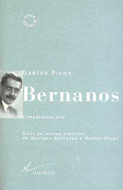 Couverture ebook de Bernanos, l'impatiente joie, de Gaétan Picon