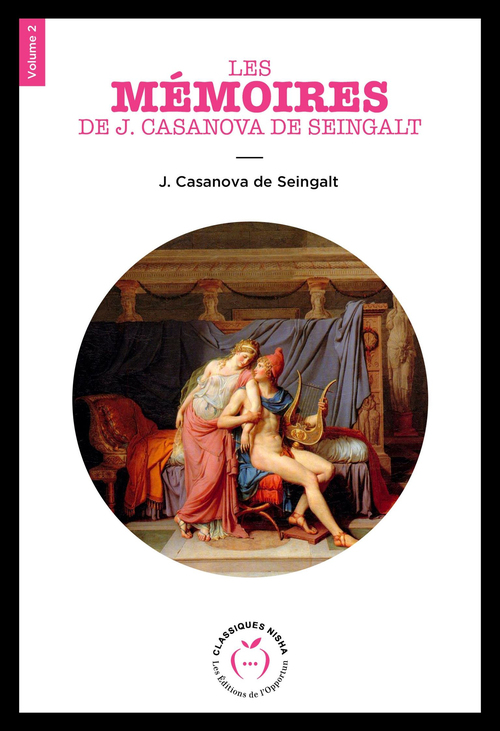 ebook cover of Les Mémoires de J. Casanova de Seingalt - Volume 2, by Giacomo Casanova