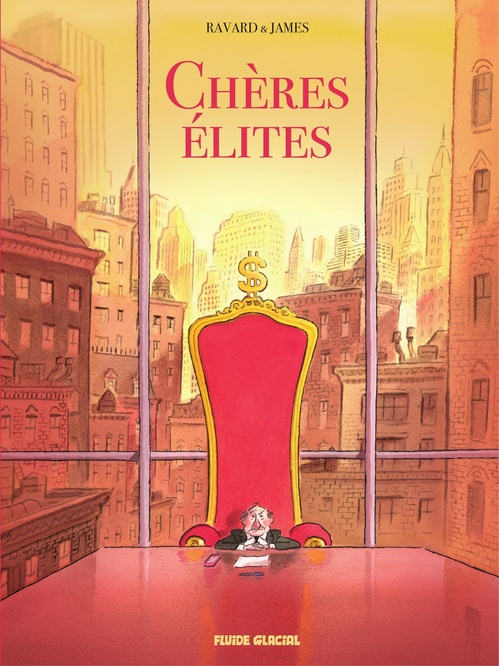 Couverture ebook de Chères élites, de James