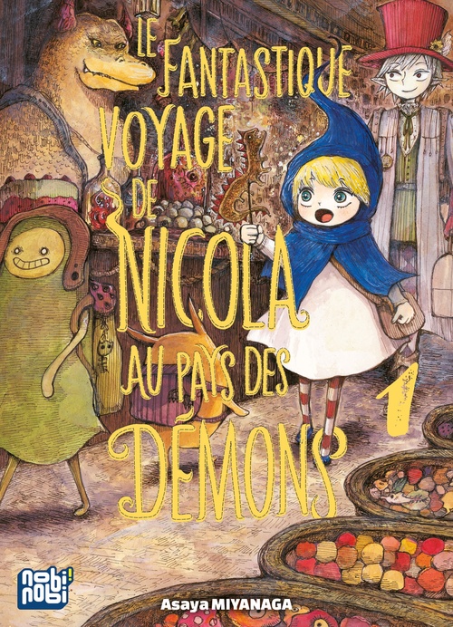 Couverture ebook de Le Fantastique voyage de Nicola au pays des démons T01, de Asaya Miyanaga