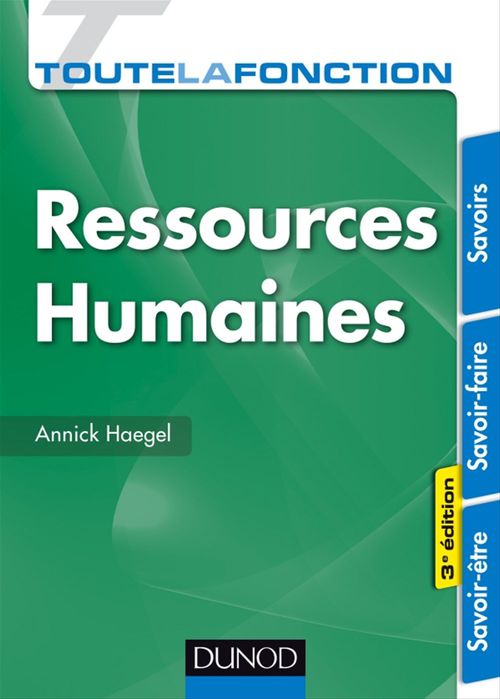 ebook cover of Toute la fonction Ressources Humaines - 3e éd., by Annick Haegel