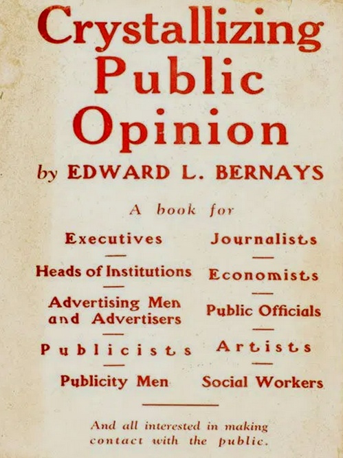 Couverture ebook de Crystallizing Public Opinion, de Edward L. Bernays