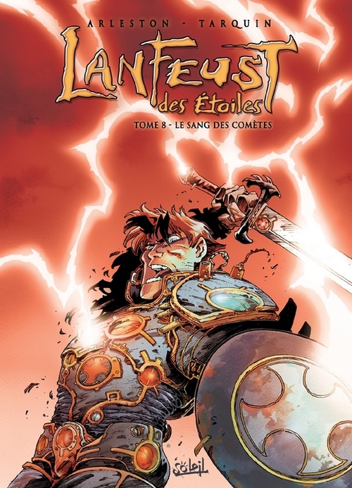 Couverture ebook de Lanfeust des Étoiles T08 - Le sang des comêtes, de Christophe Arleston