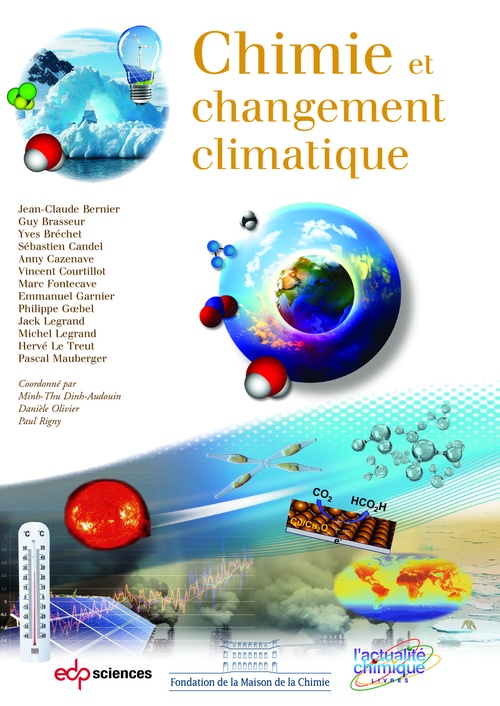 Couverture ebook de Chimie et changement climatique, de Paul Rigny